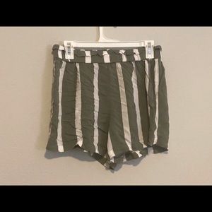 Striped Shorts - Never Worn